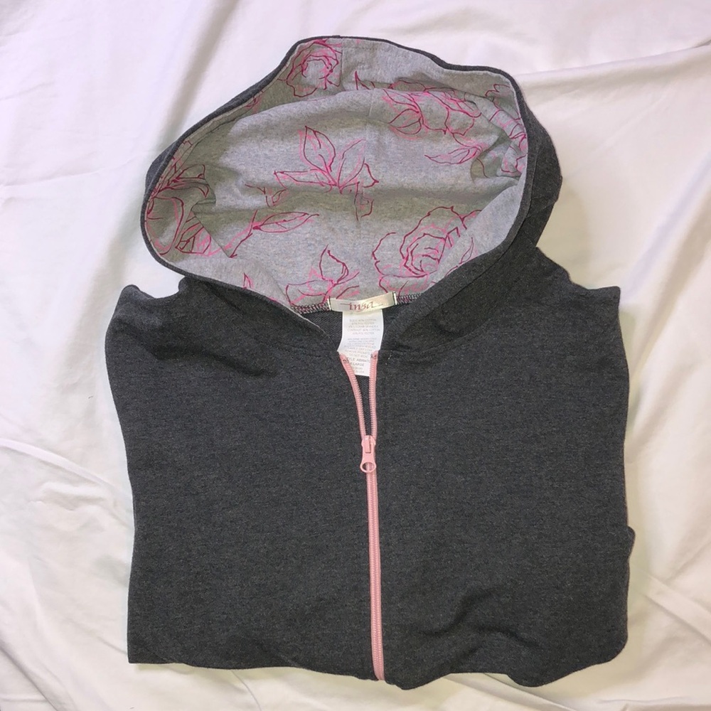 Insa Cotton Blend Yoga Jacket With Hood